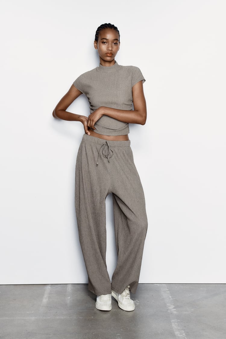 Carrot-fit trousers, grey | iBlues